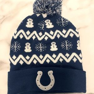Indianapolis colts beanie hat , unisex, adult size